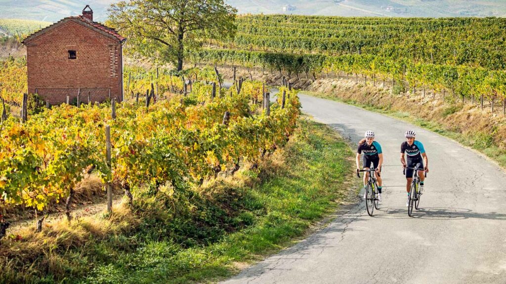 Leading luxury cycling trips in Italy with Duvine.
